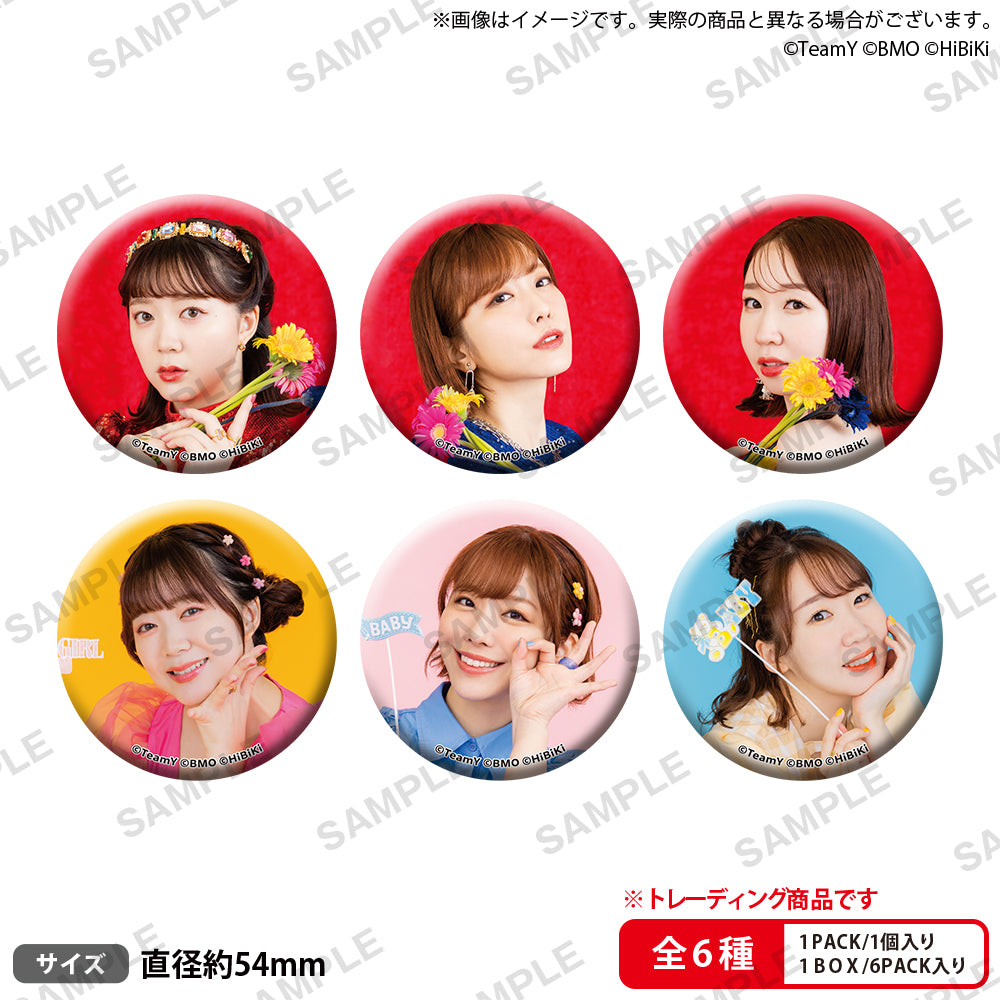BiSH リンリン直筆サイン入 横アリ限定 缶バッジ FC 缶バッジ 流れ込む FC BiSH 横アリ限定 リンリン直筆サイン入