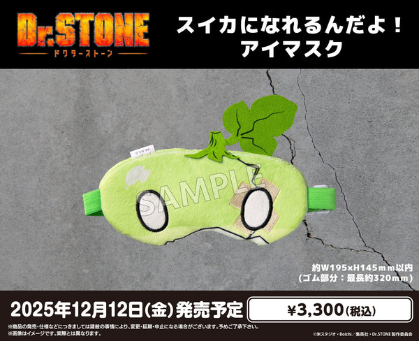 TVアニメ「Dr.STONE」 より、「スイカになれるんだよ！アイマスク」が登場！
