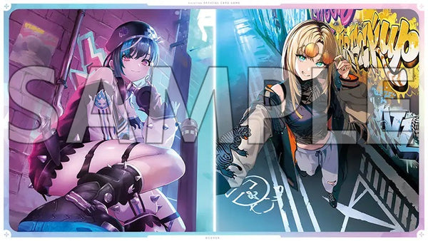 hololive OFFICIAL CARD GAME スタートデッキ「FLOW GLOW 推し 輪堂千速」/「FLOW GLOW 推し 虎金妃笑虎」予約受付中！