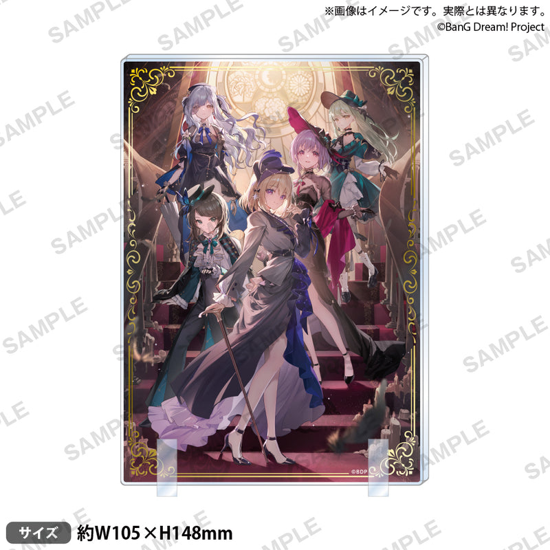 【新品未開封】AveMujica 箔入り A4アクリルボード BanG Dream! アクリルパネル Ave Mujica 悠久の夜の調べver