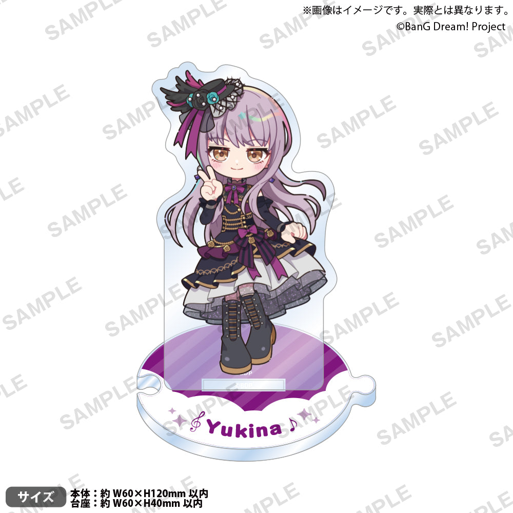 BanG Dream! つながるアクリルスタンド 湊友希那 ぴ~すっ！ver