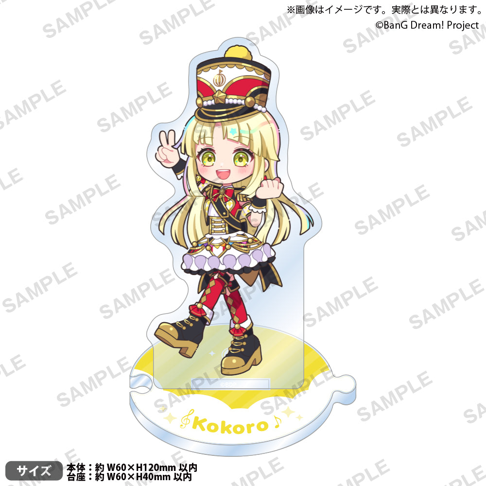 BanG Dream! つながるアクリルスタンド 弦巻こころ ぴ~すっ！ver