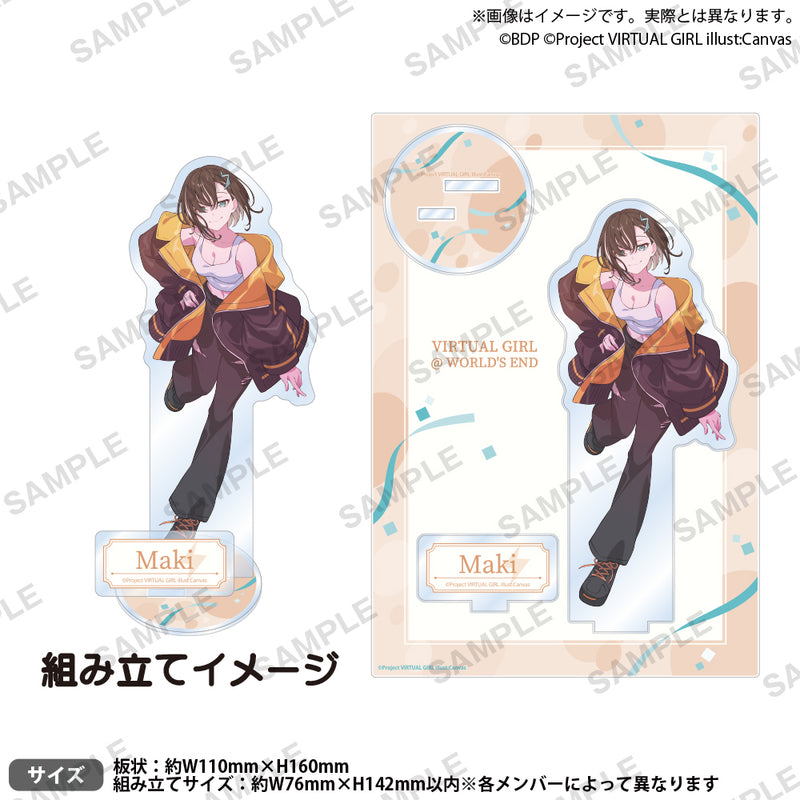 信澤収展vol.2 -BanG Dream!＆VIRTUAL GIRL- ジオラマアクリルスタンド