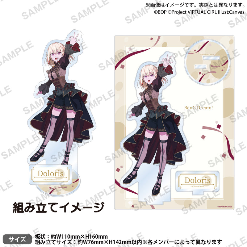バンドリ ガルパ 信澤収展 缶バッジ 記念art ドロリス 三角初華 71FXLzBbTXL._AC_UF350,