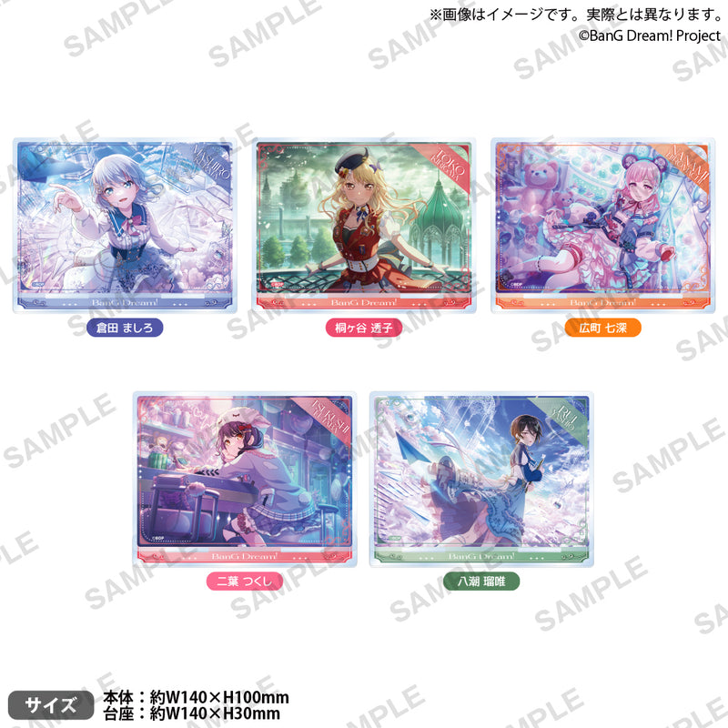 バンドリ！ ガールズバンドパーティ！ プレートアクリルスタンド vol.1