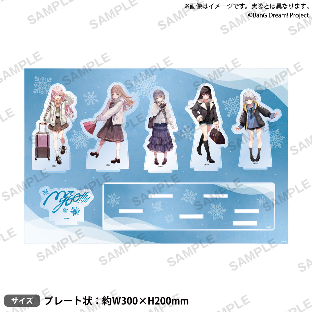 BanG Dream! ジオラマアクリルスタンド winter travel ver