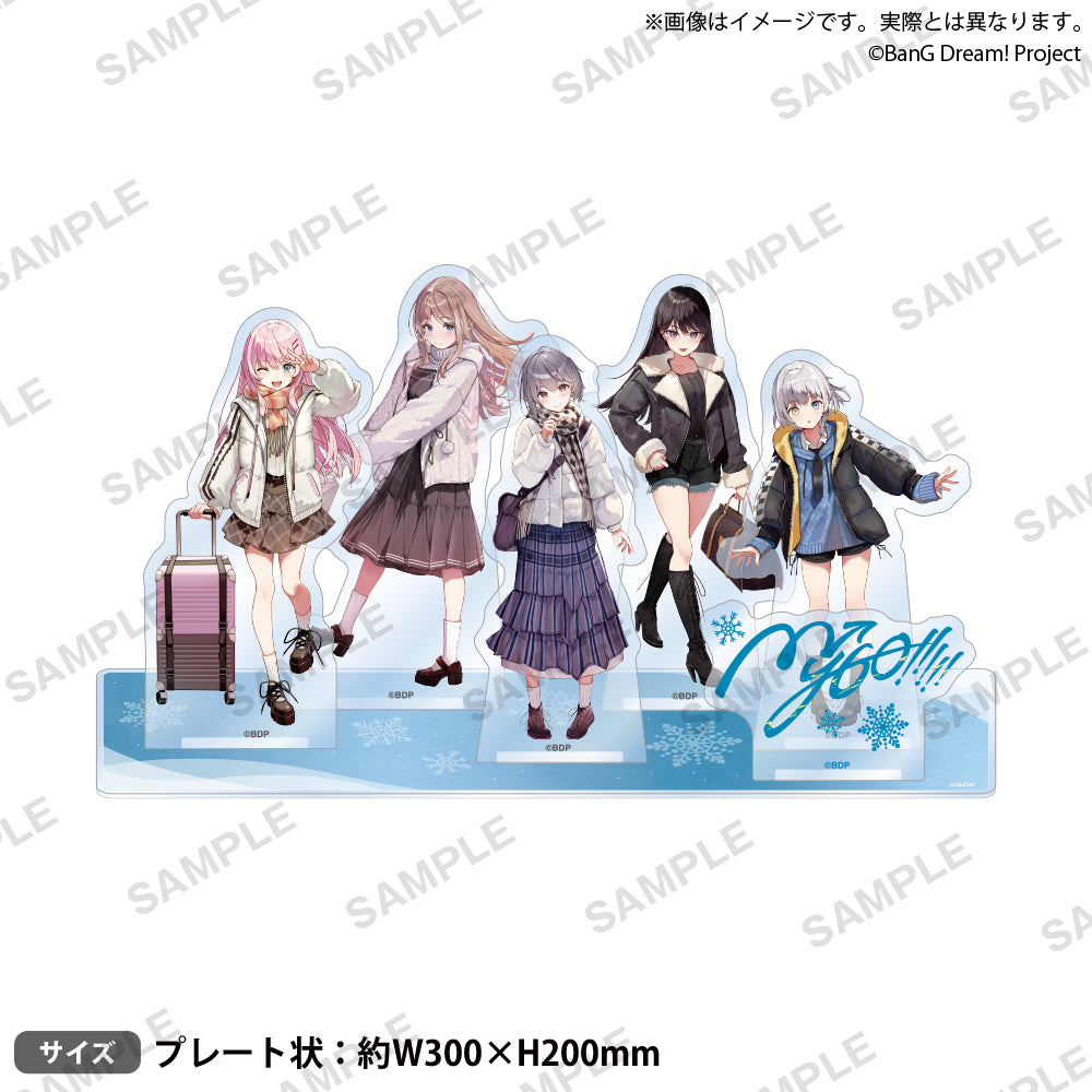 BanG Dream! ジオラマアクリルスタンド winter travel ver