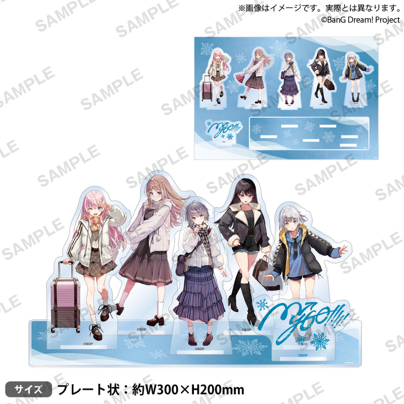 BanG Dream! ジオラマアクリルスタンド winter travel ver