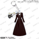 「ロックは淑女の嗜みでして」　衣装アクリルキーホルダー 制服ver. 白矢環