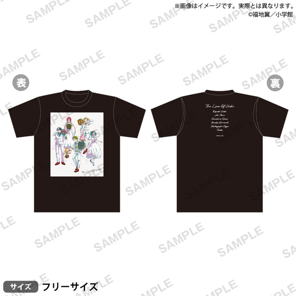 稀少デザイン　U.R.G.E. 水しぶきT　アート　ビッグシルエット　ストリート うえきの法則 ビッグシルエットTシャツ -Silver Bloom-｜ブシロード