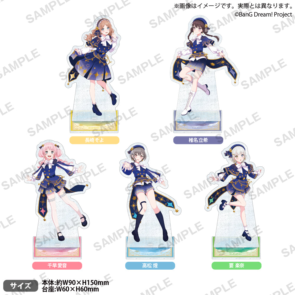 長崎そよ　アクスタ BanG Dream! アクリルスタンド 長崎そよ 10th Anniversary ver