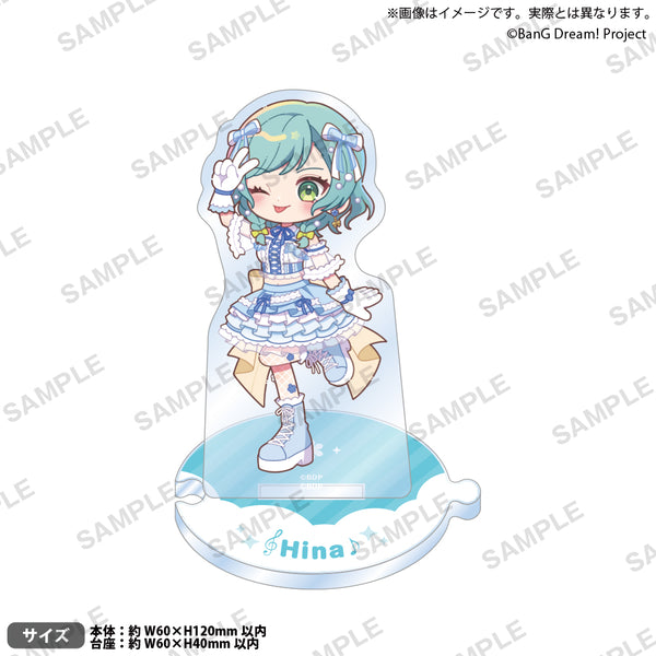 BanG Dream! つながるアクリルスタンド 氷川日菜 ぴ~すっ！ver