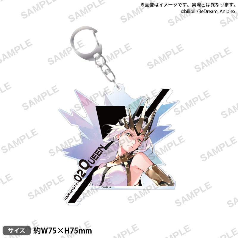 アニメ「TO BE HERO X」　アクリルキーホルダー クイーン