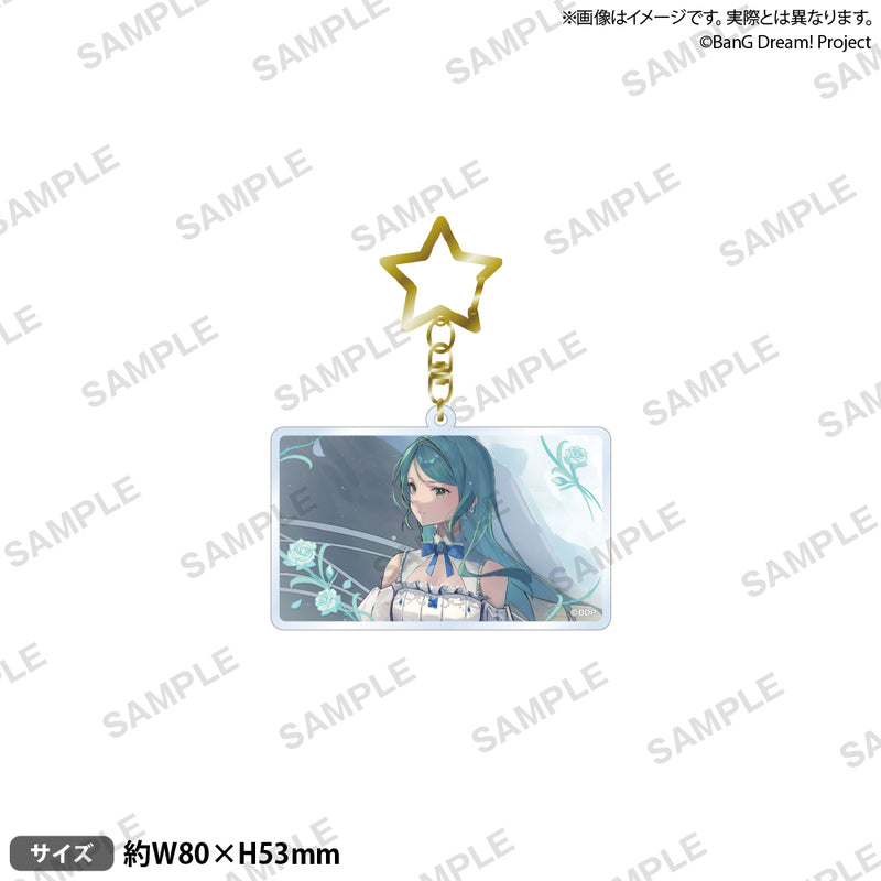 BanG Dream!　場面写アクリルキーホルダー 礎の花冠 ver. 氷川紗夜