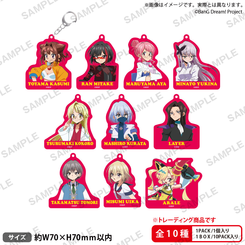 元祖！バンドリちゃん エイプリルフール トレーディングアクリル