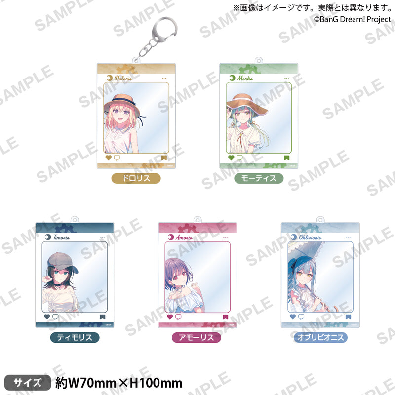 BanG Dream! SNS風アクリルキーホルダー summer travel ver