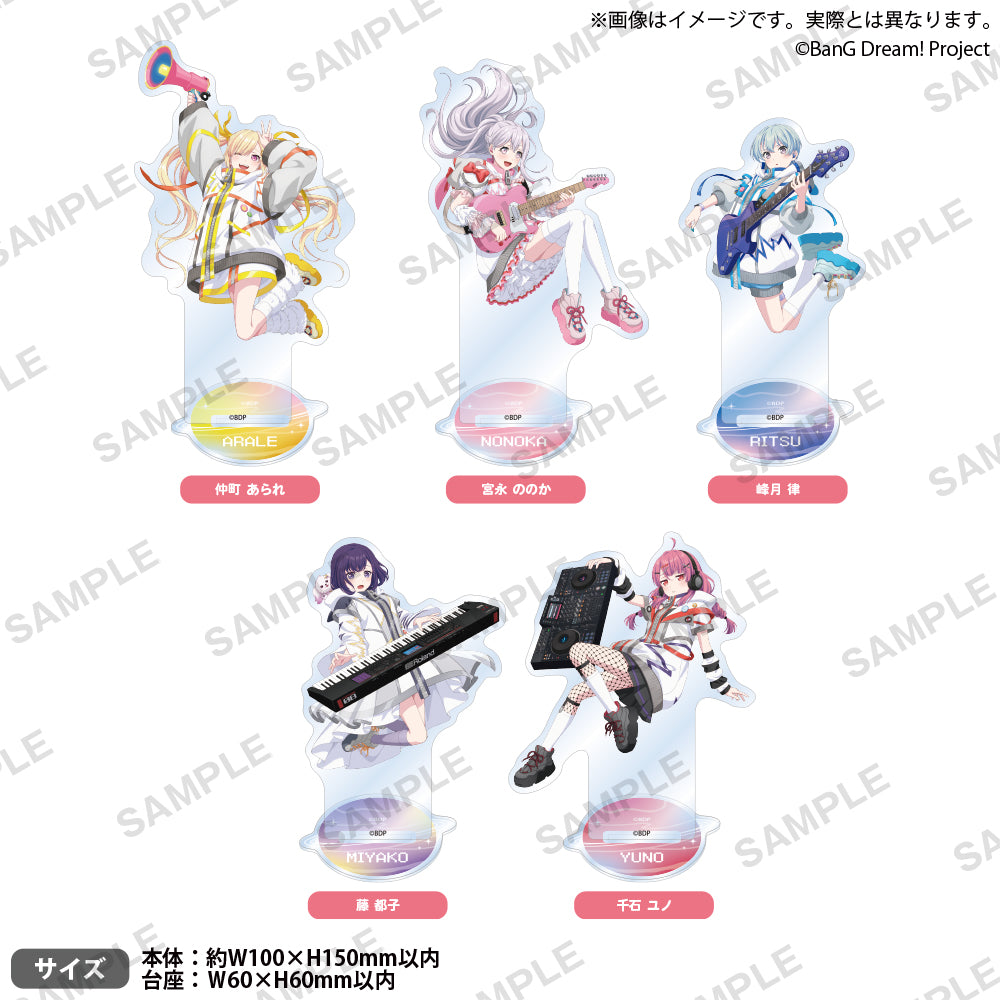 BanG Dream! 夢限大みゅーたいぷ アクリルスタンド REALIZED COSTUME