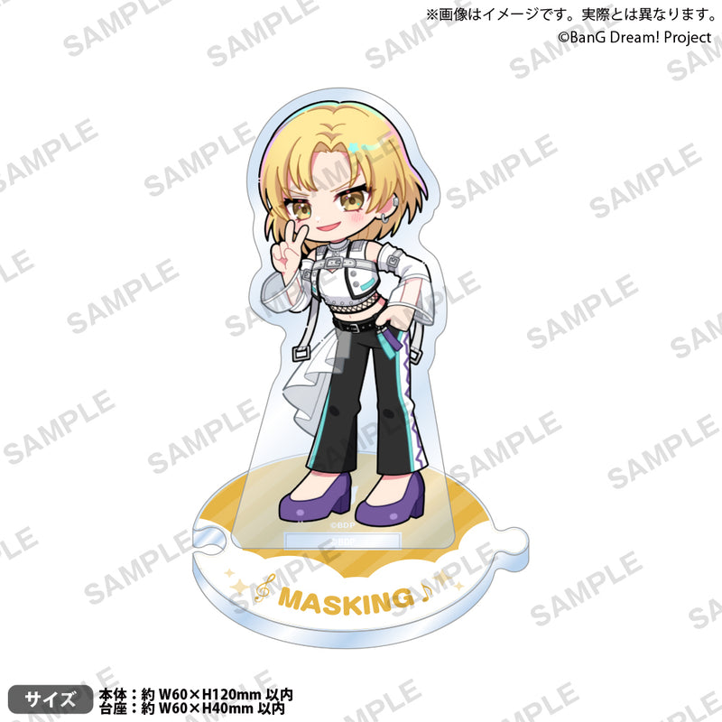 BanG Dream!　つながるアクリルスタンド マスキング ぴ~すっ！ver.