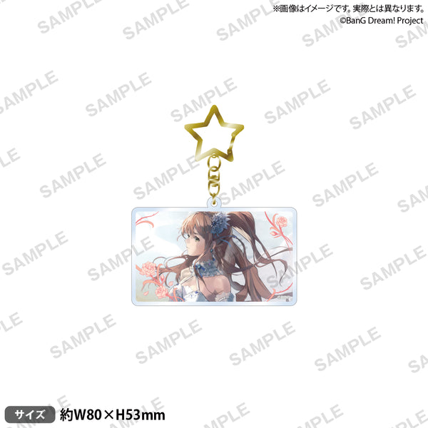 BanG Dream! 場面写アクリルキーホルダー 礎の花冠 ver. 今井リサ