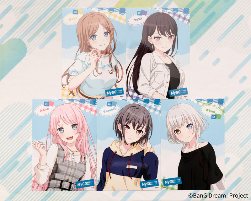 BanG Dream! It's MyGO!!!!!　トレーディングブロマイド Casual Attire ver.【PACK】