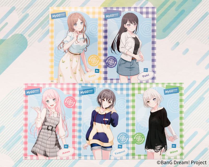 BanG Dream! It's MyGO!!!!!　トレーディングブロマイド Casual Attire ver.【PACK】