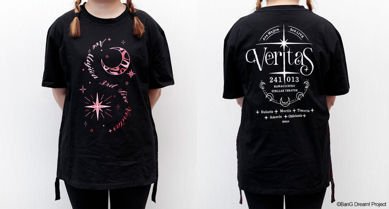 【(2)-(2)】Ave Mujica 3rd LIVE「Veritas」　サイドテープTシャツ Lサイズ