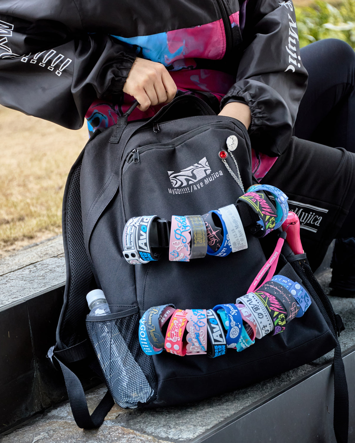 世界的に Dream! BanG バンドホルダーリュック Mujica MyGO!!!!!×Ave 木工、竹工芸