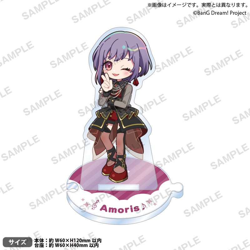 BanG Dream!　つながるアクリルスタンド アモーリス ぴ~すっ！ver.