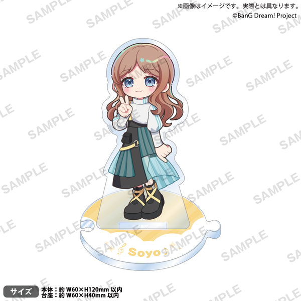 BanG Dream! つながるアクリルスタンド 長崎そよ ぴ~すっ！ver