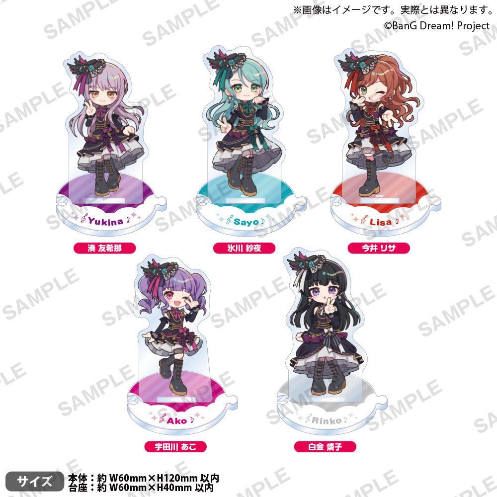 BanG Dream! つながるアクリルスタンド 宇田川あこ ぴ~すっ！ver