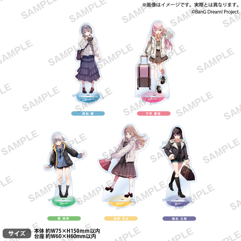 BanG Dream! アクリルスタンド winter travel ver. 要 楽奈