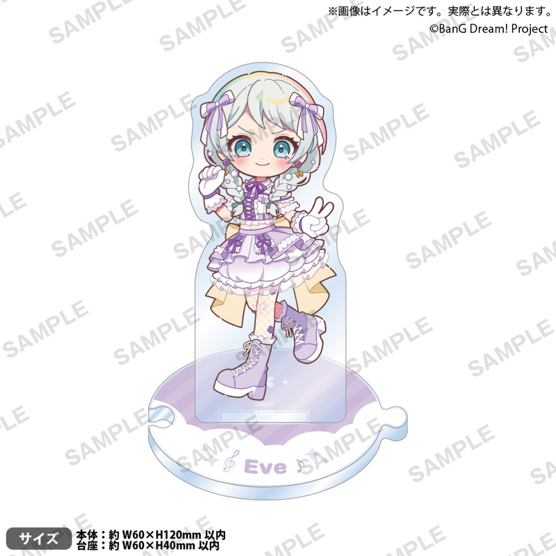 BanG Dream!　つながるアクリルスタンド 若宮イヴ ぴ~すっ！ver.