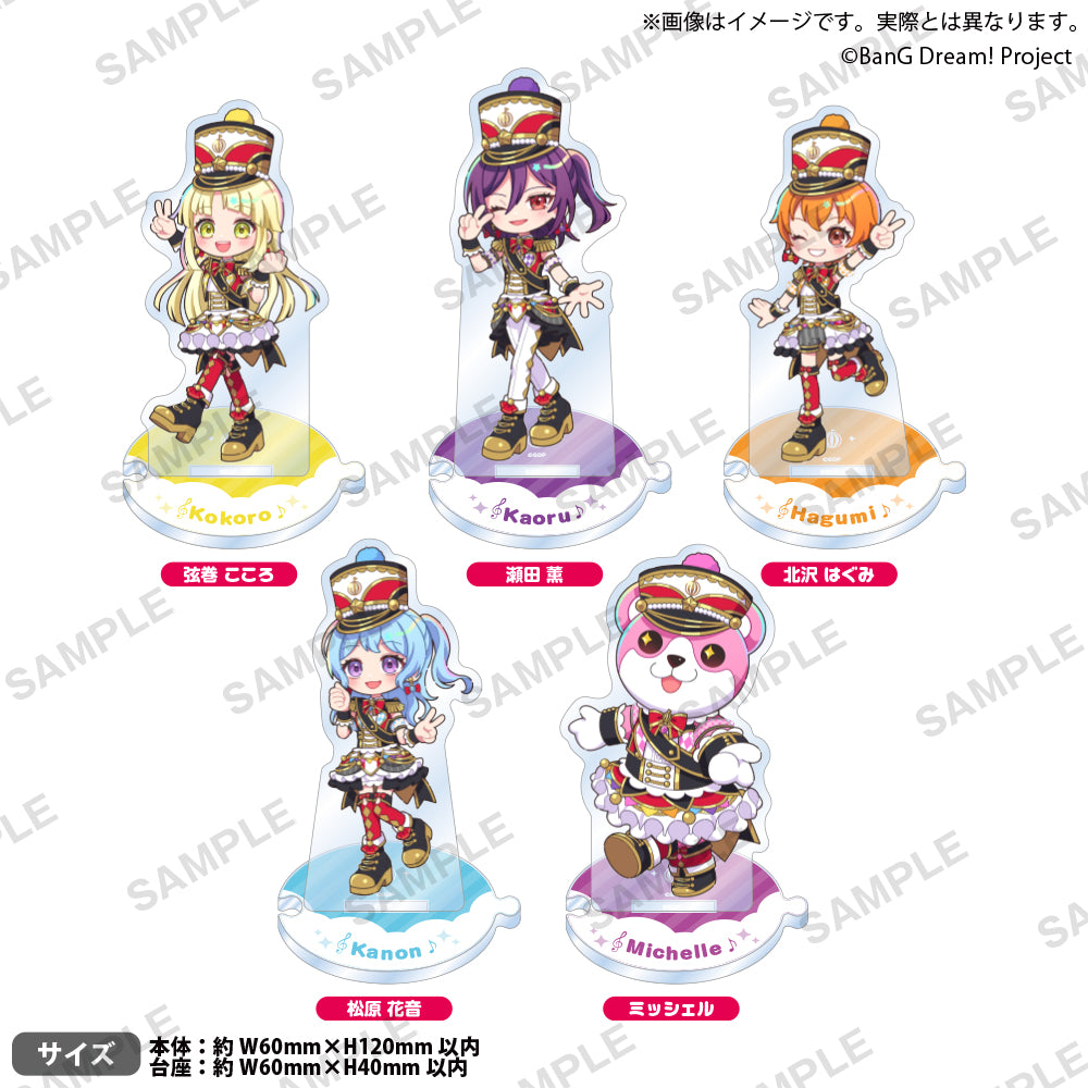 非売品 BanG Dream! 弦巻こころ ブロマイド BanG Dream! つながるアクリルスタンド 弦巻こころ ぴ~すっ！ver