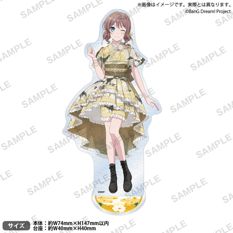 Poppin'Party New Year LIVE「Happy BanG Year!!」　和紙風アクリルスタンド 山吹沙綾