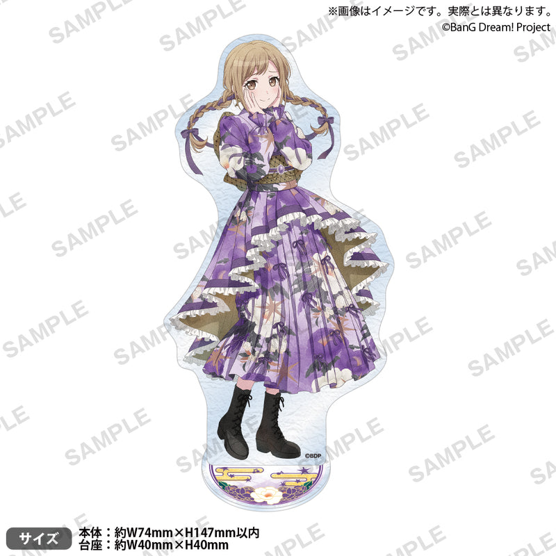 Poppin'Party New Year LIVE「Happy BanG Year!!」　和紙風アクリルスタンド 市ヶ谷有咲