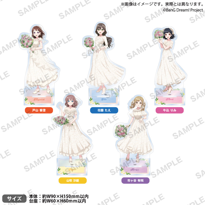 BanG Dream! Poppin'Party アクリルスタンド Flower Garden ver. 戸山