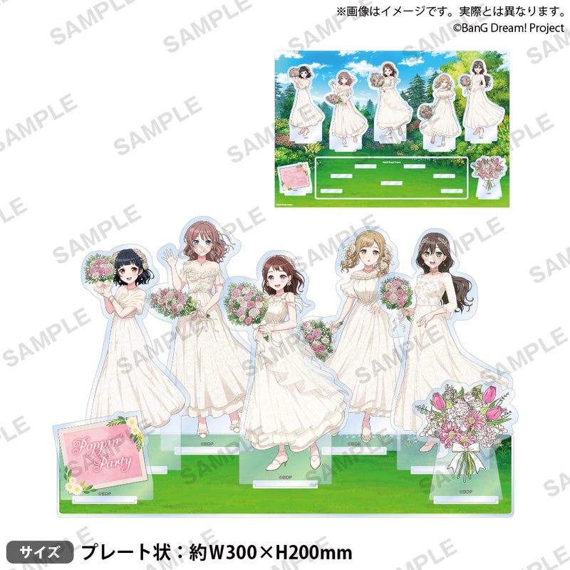 BanG Dream! Poppin'Party ジオラマアクリルスタンド Flower Garden