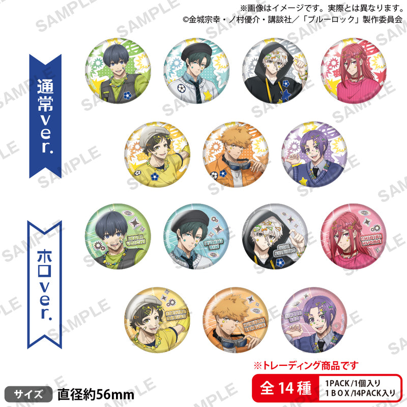 ブルーロック トレーディング缶バッジ Deco Drop!! ver. 【PACK