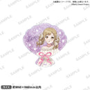 BanG Dream!　Poppin'Party アクリルバッジ Flower Garden ver. 市ヶ谷 有咲