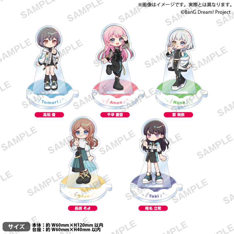 BanG Dream!　つながるアクリルスタンド 椎名立希 ぴ~すっ！ver.