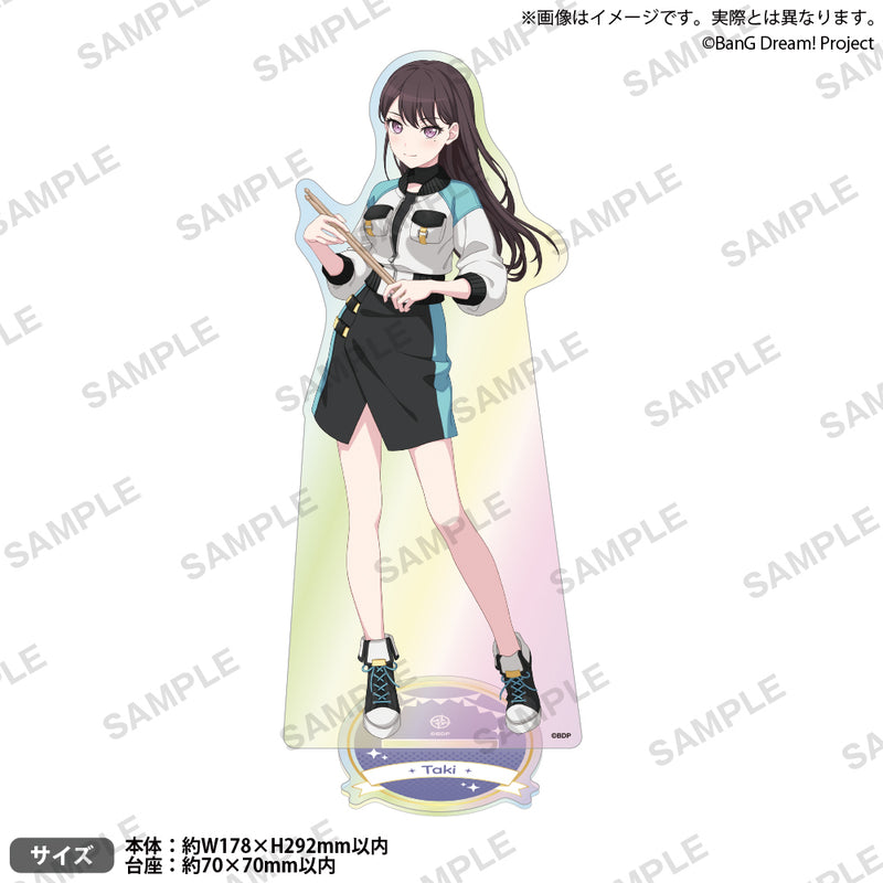 C103 メガネ少女 Anmi 新刊セット＋アクリルオブジェ＋オーロラアクリル BanG Dream! 特大アクリルスタンド ~10th Anniversary style~ オーロラ