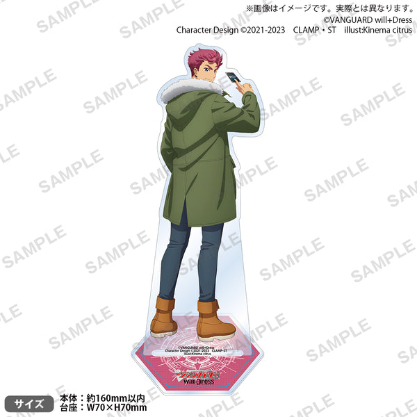 新品未開封　カードファイト!! ヴァンガード デッキホルダー　桃山ダンジ カードファイト!! ヴァンガード will+Dress アクリルスタンド