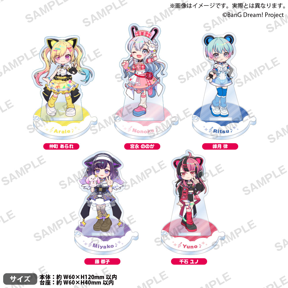 BanG Dream! つながるアクリルスタンド 藤都子 ぴ~すっ！ver