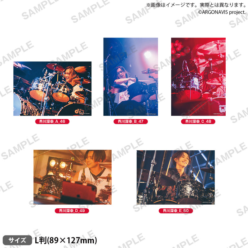 from ARGONAVIS　アーティストブロマイド vol.2 界川深幸 LIVE ver. D-49