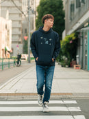 サ道 パーカー ロゴ XL