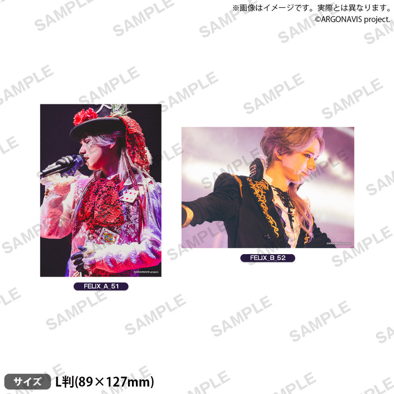 from ARGONAVIS　アーティストブロマイド vol.2 FELIX LIVE ver. A-51