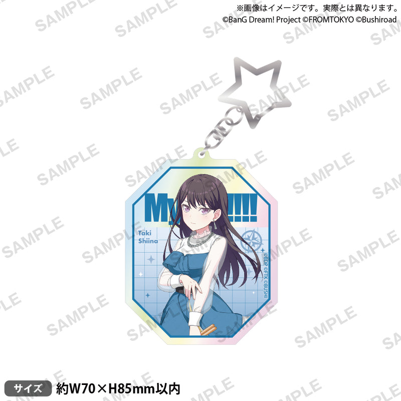 BanG Dream! OurNotes アクリルキーホルダー ライブ衣装 ver. 椎名 立