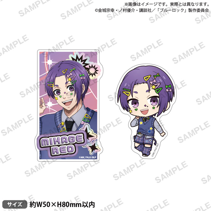 ブルーロック ダイカットミニステッカーセット Deco Drop!! ver. 御影