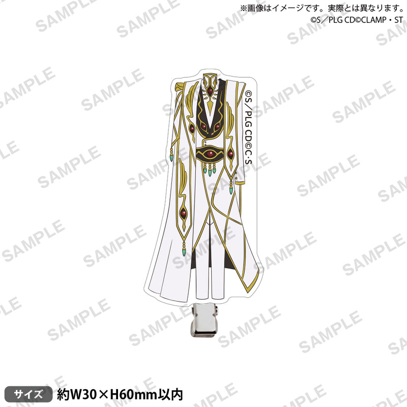 コードギアス 衣装前髪クリップ 20th Anniversary Memorial ver