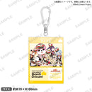 BanG Dream!　バックパス風アクリルキーホルダー ~10th Anniversary style~ ハロー、ハッピーワールド!